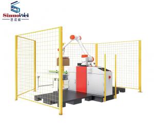 Recinzione di sicurezza della macchina di pallettizzazione robotizzata