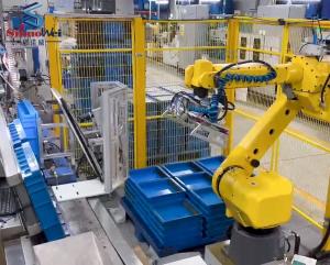Macchina pallettizzazione robot completamente automatica intelligente